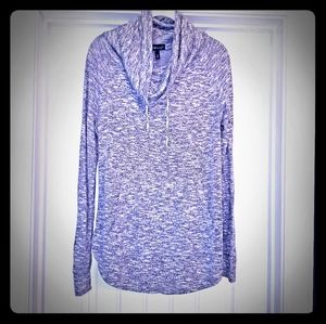 Cowl neck pullover sweater